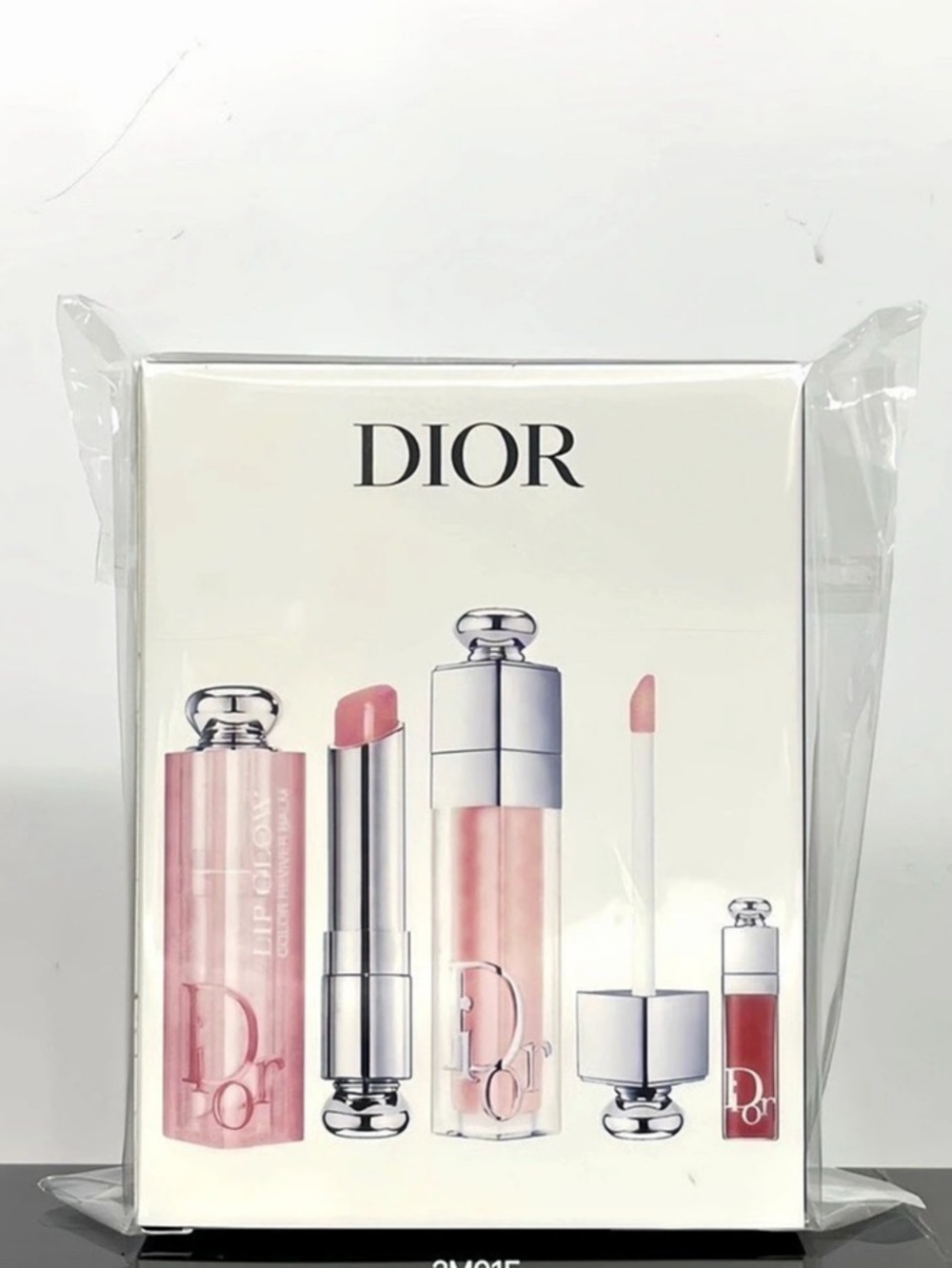 DIOR ADDICT 3-PIECE SET (001 Pink) Lip Glow, Lip Maximizer & Mini LIP ESSENTIALS